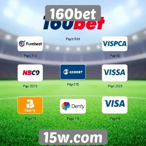 Opções de pagamento oferecidas pelo 160bet
